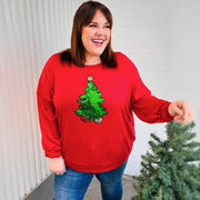 Casual Loose Sweatshirt for Women Holiday Fashion