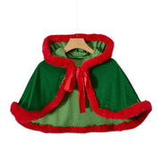 Christmas shawl holiday party hooded cape